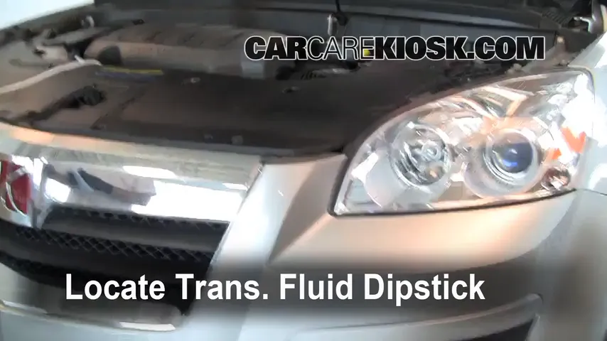 2008 Saturn Outlook XE 3.6L V6 Transmission Fluid Check Fluid Level